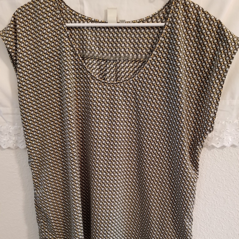 High/Low Blouse Multi-Color